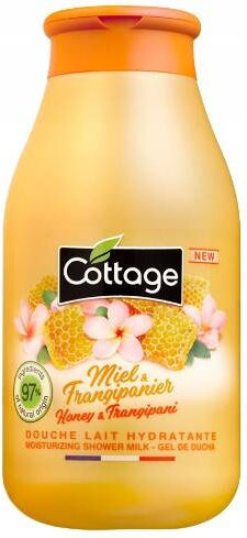 Cottage Moisturizing Shower Milk Honey & Frangipani Shower Gel 250ml