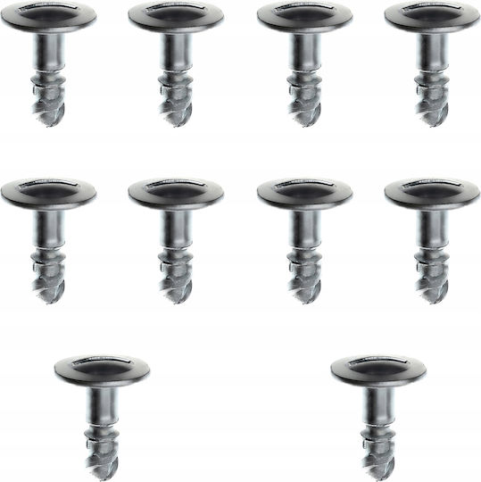 10x Screw Clip Engine Cover Audi A4 B5
