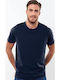 Cotton Point Men's Promotional Short Sleeve T-Shirt Dark Blue