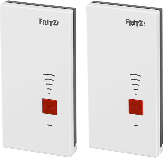 AVM Fritz! Repeater 2700 Zugangspunkt mit Wi-Fi Mesh-Netzwerk Dualband (2,4 & 5 GHz) Doppelter Bausatz