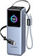 Ugreen Nexode PB728 Power Bank 25000mAh 200W with USB-A Port and 2 USB-C Power Delivery Ports Gray