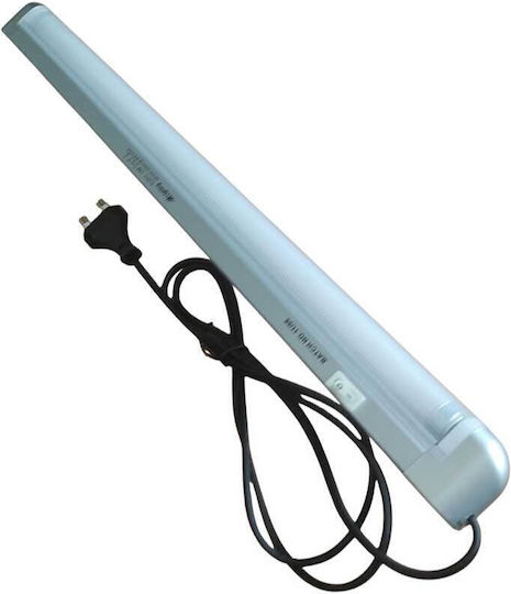 Fluorescent Lighting 13w Silver 4000k Natural White Furniture Offices Bathrooms