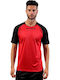 Спортна Тениска Black/red