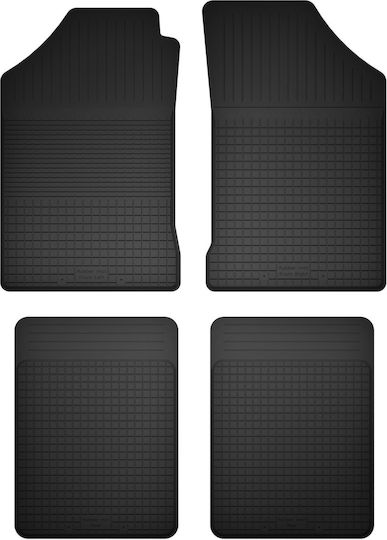 Car Rubber Mats Set 4 Pcs Universal Renault Trafic Iii Van 2014