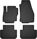 Car Rubber Mats Set 4 Pcs Universal Ford C-max Mk2 Minivan 2011-2015