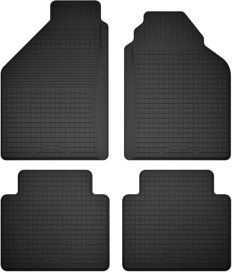 Car Rubber Mats Set 4 Pcs Universal Lancia Musa Minivan 2004-2012