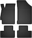 Car Rubber Mats Set 4 Pcs Universal Mazda Mx-6 Ii Coupe 1992-1997