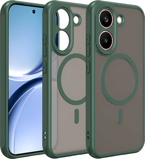 Techsuit Задна Корица Пластмасова Зелена Poco X8 Pro