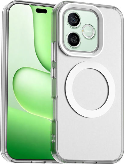 Techsuit Bumper Din Plastic/Silicon Alb Honor 600 Lite
