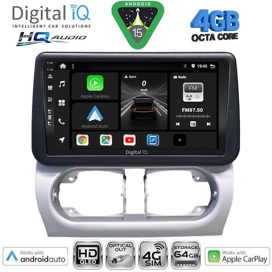 Digital IQ Car Audio System for Opel Corsa Tigra 2000-2006 with Touch Screen 9 inches Digital IQ BXK 19500 CPAA