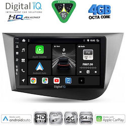 Digital IQ Sistem Audio Auto Seat Leon 2005-2012 Cu Bluetooth USB Și GPS