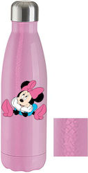 Μπουκάλι Θερμός Mickey Mouse 500ml Ροζ Crackle