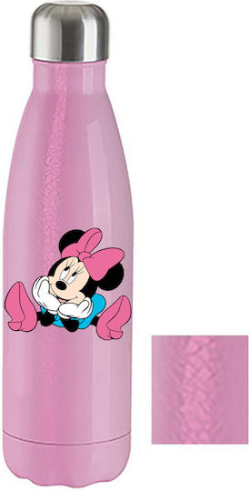 Photoretous Thermosflasche Mickey Mouse 500ml Rosa Crackle