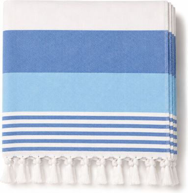 Morena Spain Turquoise Beach Towel with Fringes 100x173cm SM-MATI-26TW-TIRKO
