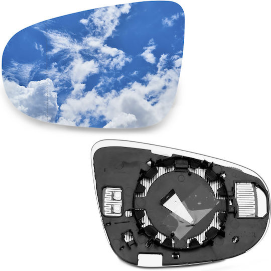 Left Mirror Insert Golf Vi Touran 08-2014 Heated