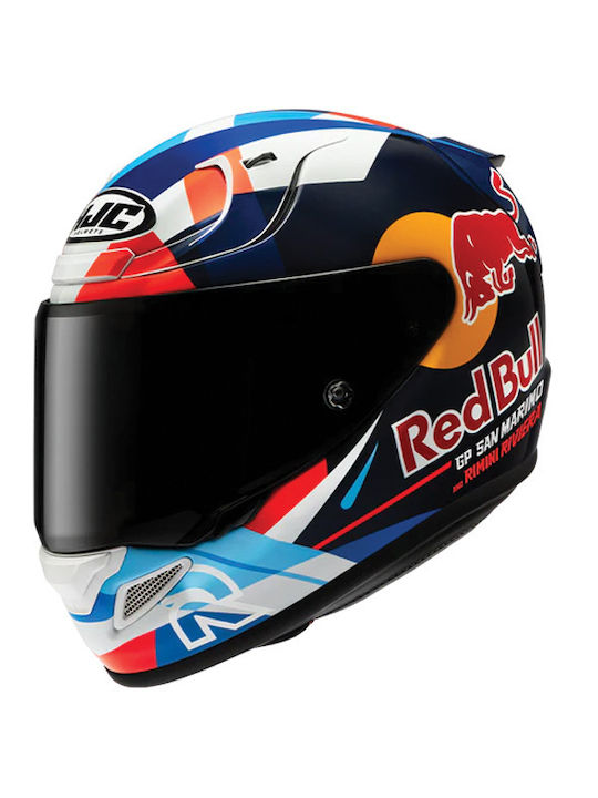 HJC RPHA 12 Red Bull Misano GP 2 Motorradhelm V...