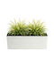 HowHomely Kunststoff-Blumentopf Creme 56cm