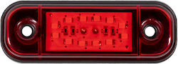 Led Volume 12 Led 12v 24v Ip68 Red 87mm 25mm Led Volume 12 Led 12v 24v Ip68 Red 87mm 25mm
