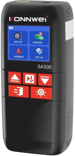 Konnwei Starter Portabil Baterie Auto 10400mAh cu Pompă / Lanternă 12V