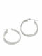 Charmy Earrings Hoops Made of Steel