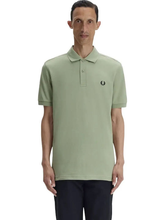 Fred Perry Fred Perry Herrenblusen Polo Grün