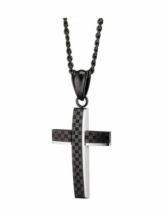 Art Collection Male Steel Cross Without Chain