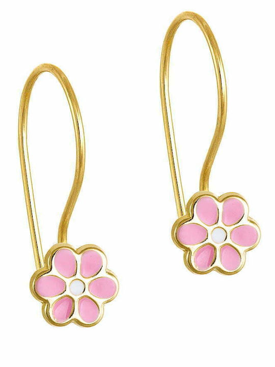 Ioannis Kosmima Kids Earrings Pendants Made of 9K Gold