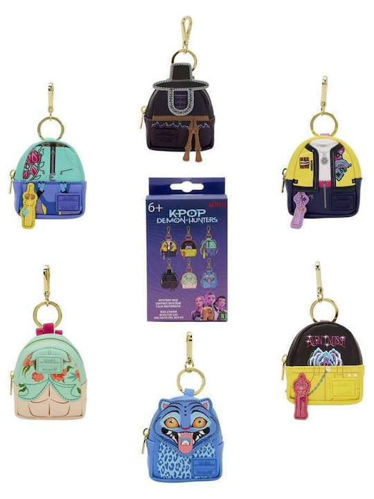 Kpop Demon Hunters By Loungefly Μπρελόκ Bag Charm Mystery Box Display Σετ 15 Τεμάχια