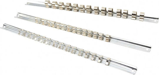 Комплект Метални Гнезда 1/2" 3/8" 1/4" 3 Бройки Hbm