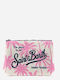 Mc2 Saint Barth Aline Palms Allover 1061 Women's Toiletry Bag Alin001/0940l
