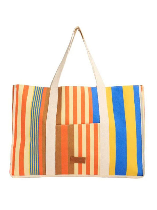 Achilleas Accessories Υφασμάτινη Τσάντα Θαλάσση...