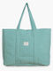 Nef-Nef Homeware Frottee Strandtasche mit Hut Türkis