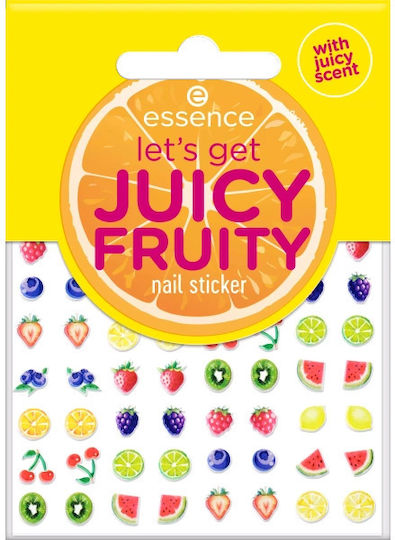 Essence Let's Get Juicy Fruity Стикери За Нокти 56 Броя