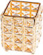 Crystal Star Gold Nageldesign Pinselhalter Luxorise