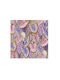 Oxygen Διακοσμητική Μαξιλαροθήκη Kaffe Fassett Purple Caladiums Μωβ 45x45εκ.
