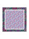Oxygen Decorative Pillow Case Purple Rose Gardens Purple 45x45cm