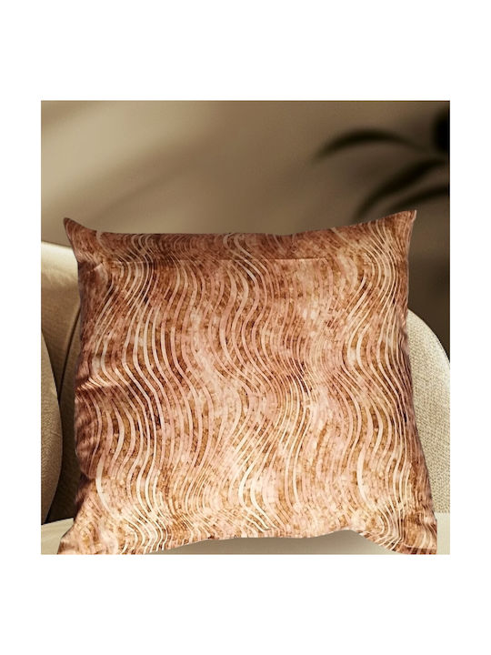 Oxygen Față De Pernă Sand Waves Bej 45x45cm