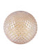 Cannes Honey Glass Shade Ball 15cm