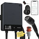 Wallbox Wall Mounted Charging Station 11kW with Built-in Cable Type 2