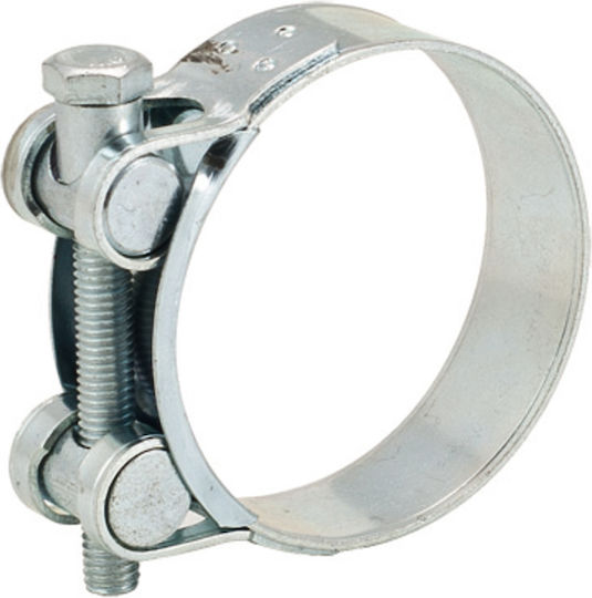 Screw Clamp Silver Din3017 Diameter 80mm-85mm X5 Pcs