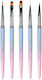 Set 5 Manicure Nail Art Nail Construction Brush...