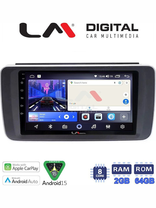 LM Digital Car Audio System for Nissan Leaf 2018 Bluetooth USB Wi-Fi GPS Apple CarPlay Android Auto