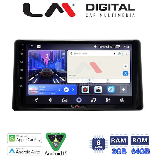 LM Digital Car Audio System for Toyota Raize 2020 Bluetooth USB Wi-Fi GPS Apple CarPlay Android Auto