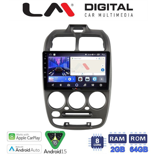 LM Digital Ηχοσύστημα Αυτοκινήτου για Hyundai Accent 1999 2004 (Bluetooth/USB/WiFi/GPS/Apple-Carplay/Android-Auto)