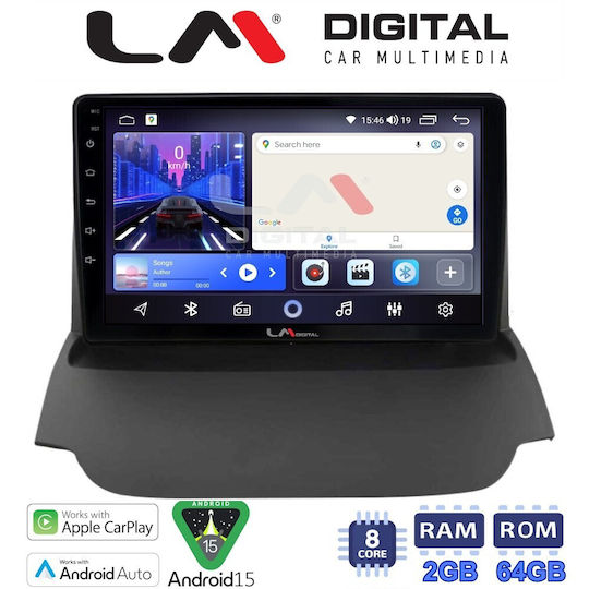 LM Digital Ηχοσύστημα Αυτοκινήτου για Ford EcoSport 2012>2018 (Bluetooth/USB/WiFi/GPS/Apple-Carplay/Android-Auto)