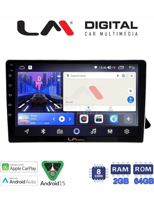 LM Digital Ηχοσύστημα Αυτοκινήτου για Audi A4 2008 2013 (Bluetooth/USB/WiFi/GPS/Apple-Carplay/Android-Auto)