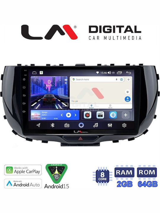 LM Digital Auto-Audiosysteme für Kia Seele 2019 Bluetooth USB Eingebautes Wi-Fi GPS Apple CarPlay