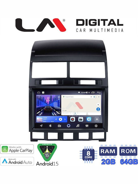 LM Digital Car Audio System for Volkswagen Touareg 2011 Bluetooth USB Wi-Fi GPS Apple CarPlay Android Auto