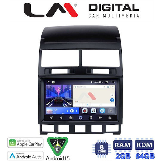 LM Digital Ηχοσύστημα Αυτοκινήτου για Volkswagen Touareg 2011 (Bluetooth/USB/WiFi/GPS/Apple-Carplay/Android-Auto)
