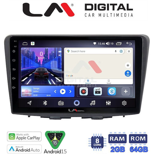 LM Digital Car Audio System for Suzuki Baleno 2015 Bluetooth USB Wi-Fi GPS Apple CarPlay Android Auto
